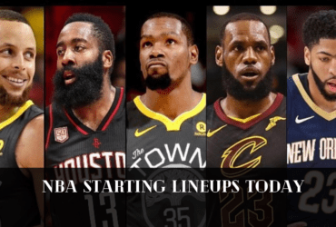 NBA Starting Lineups Today