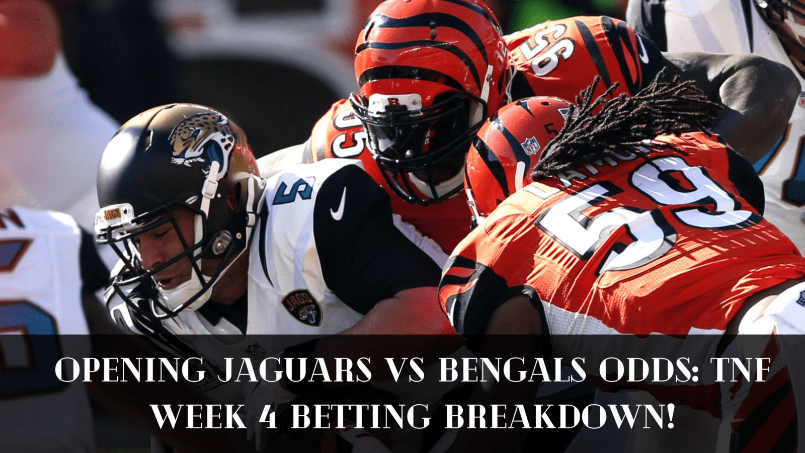 Opening Jaguars Vs Bengals Odds