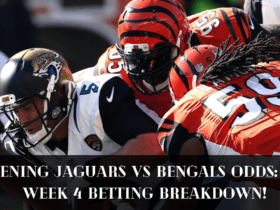 Opening Jaguars Vs Bengals Odds