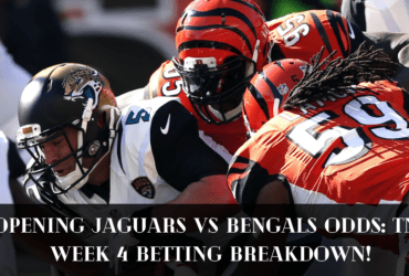 Opening Jaguars Vs Bengals Odds